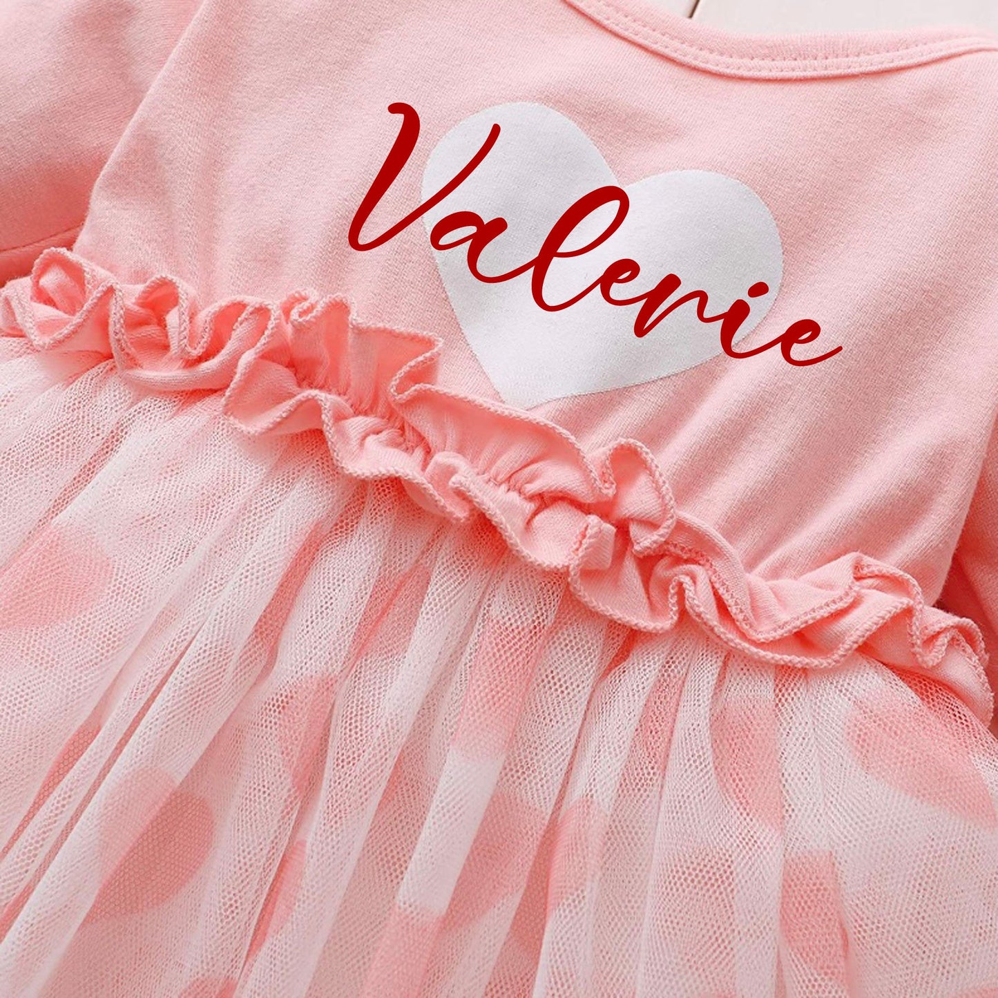 Baby Girl Valentine Heart Dress