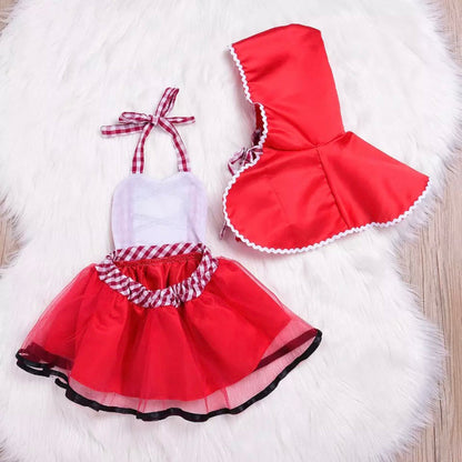 Baby Girl Red Riding Hood Costume
