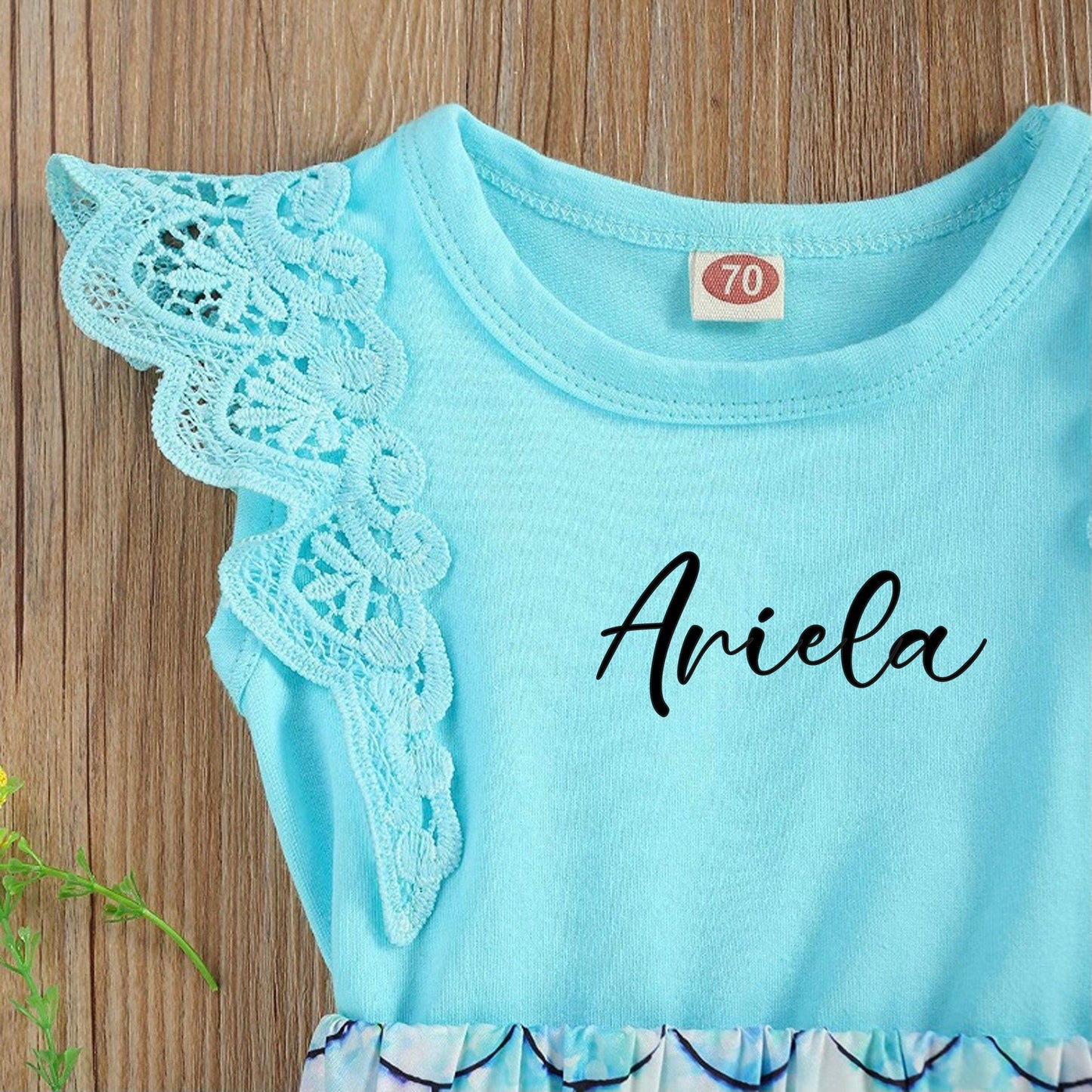 Baby Girl Mermaid Romper