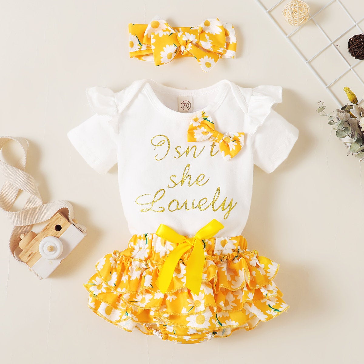 Isn't She Lovely Baby Girl Clothes Set