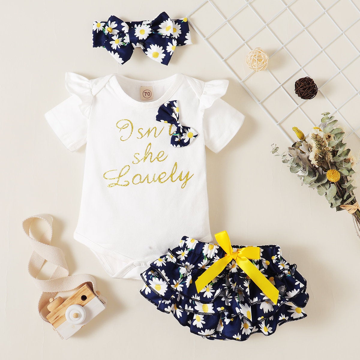 Isn't She Lovely Baby Girl Clothes Set