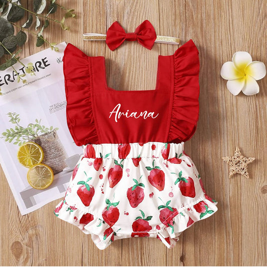 Berry First Birthday Outfit