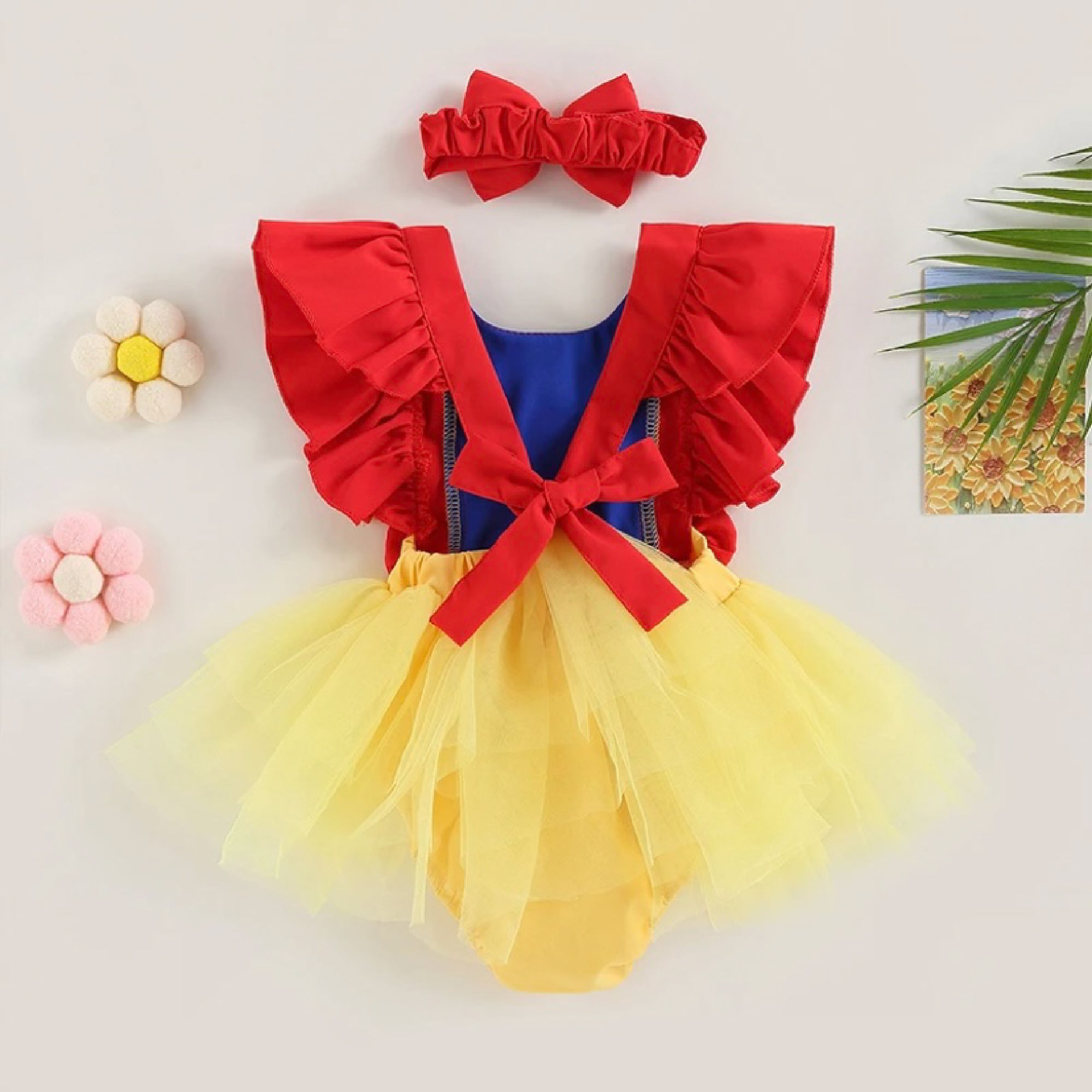 Princess costume for top baby girl